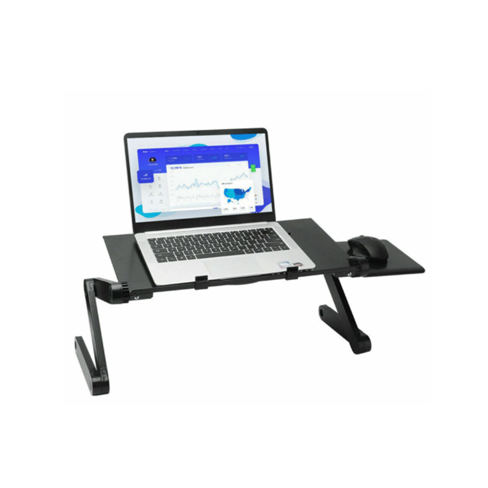 Foto 3 pulgar | Soporte para Laptop Aktion Ergonómico y Ajustable en Negro