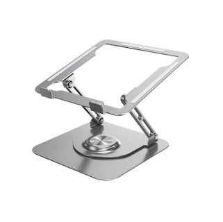 Foto 1 | Soporte para Laptop Ergonómico de Aluminio Rotación 360° Plegable Plata