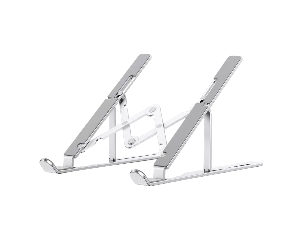 Foto 2 pulgar | Base Soporte Para Laptop De Aluminio, Plegable, Portátil Plata