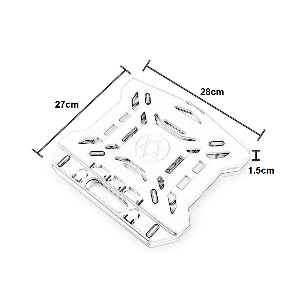 Foto 2 | Base Soporte Para Laptop Teléfono, Portátil Y Ajustable Eo Safe Imports Esi-11406 Blanco