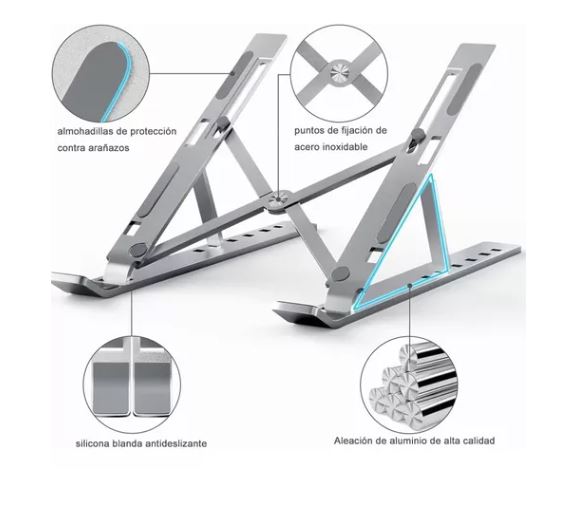 Foto 4 pulgar | Soporte para Laptop Wünd Ajustable