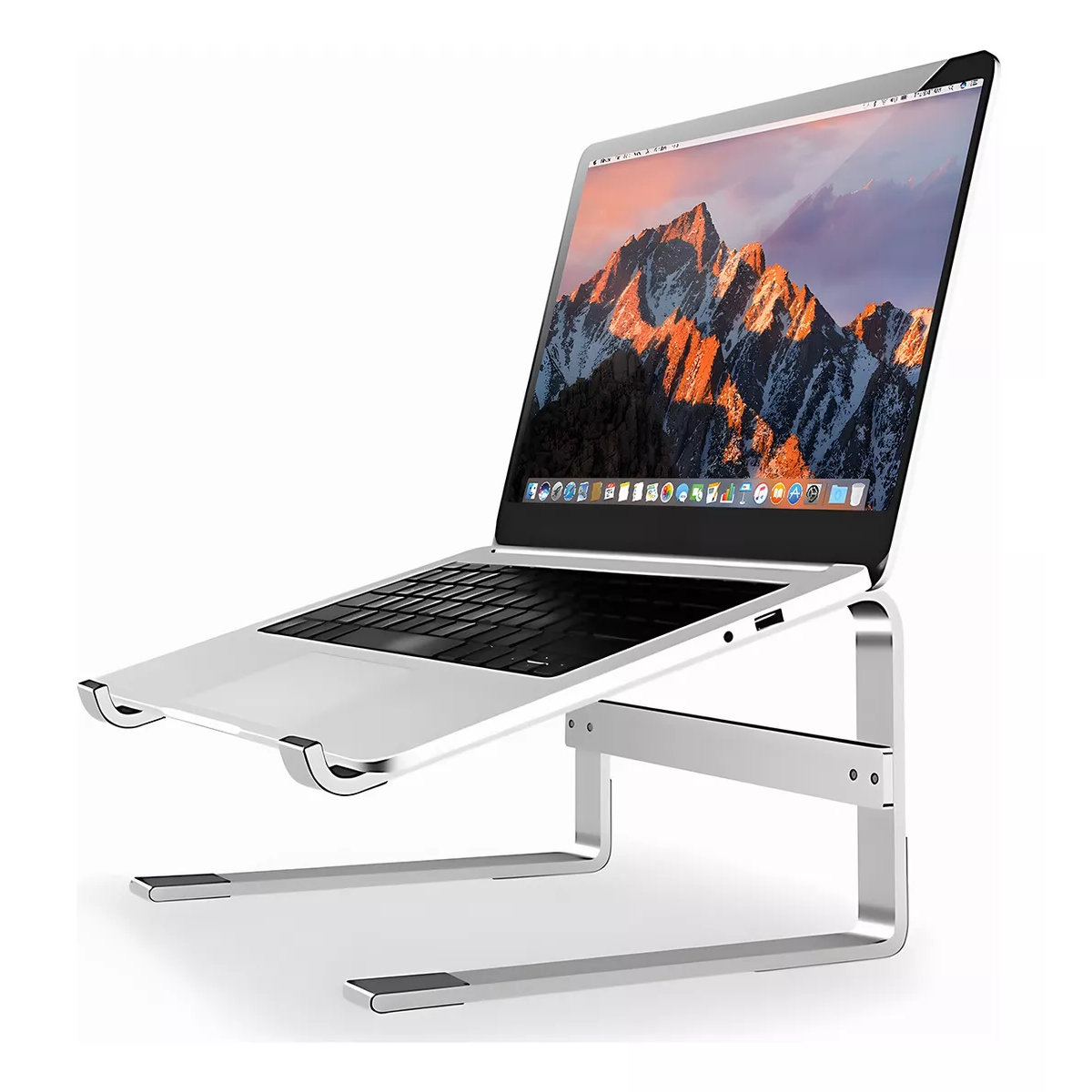 Foto 3 pulgar | Soporte Base Para Laptop Computadora De 10-18 Pulgadas Eo Safe Imports Esi-15734 Plata