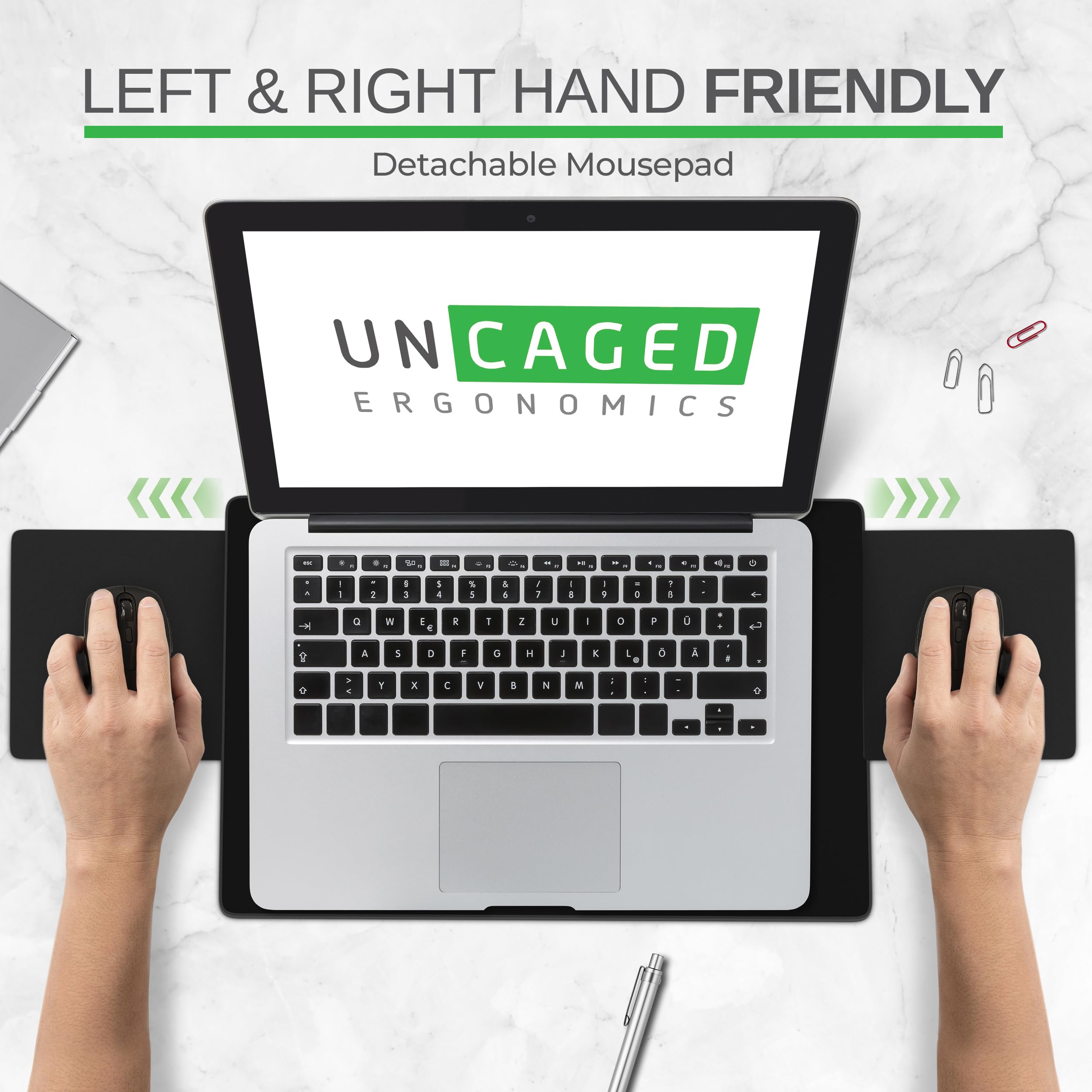 Foto 7 | Convertidor De Escritorio De Pie Uncaged Ergonomics Cd4 Para Ordenadores Portátiles - Venta Internacional.
