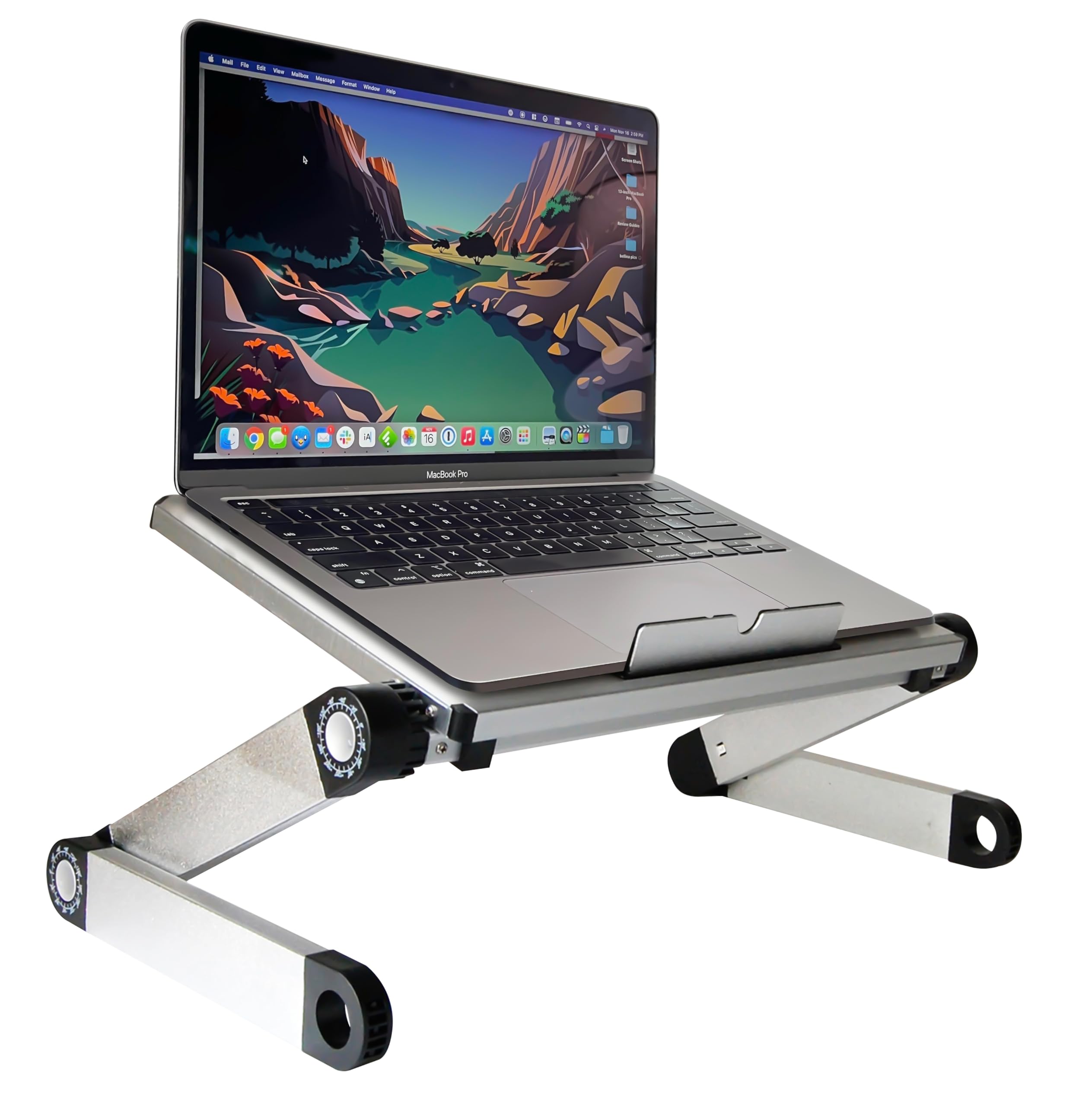 Foto 1 | Soporte Para Portátil Uncaged Ergonomics Workez Light Silver - Venta Internacional.