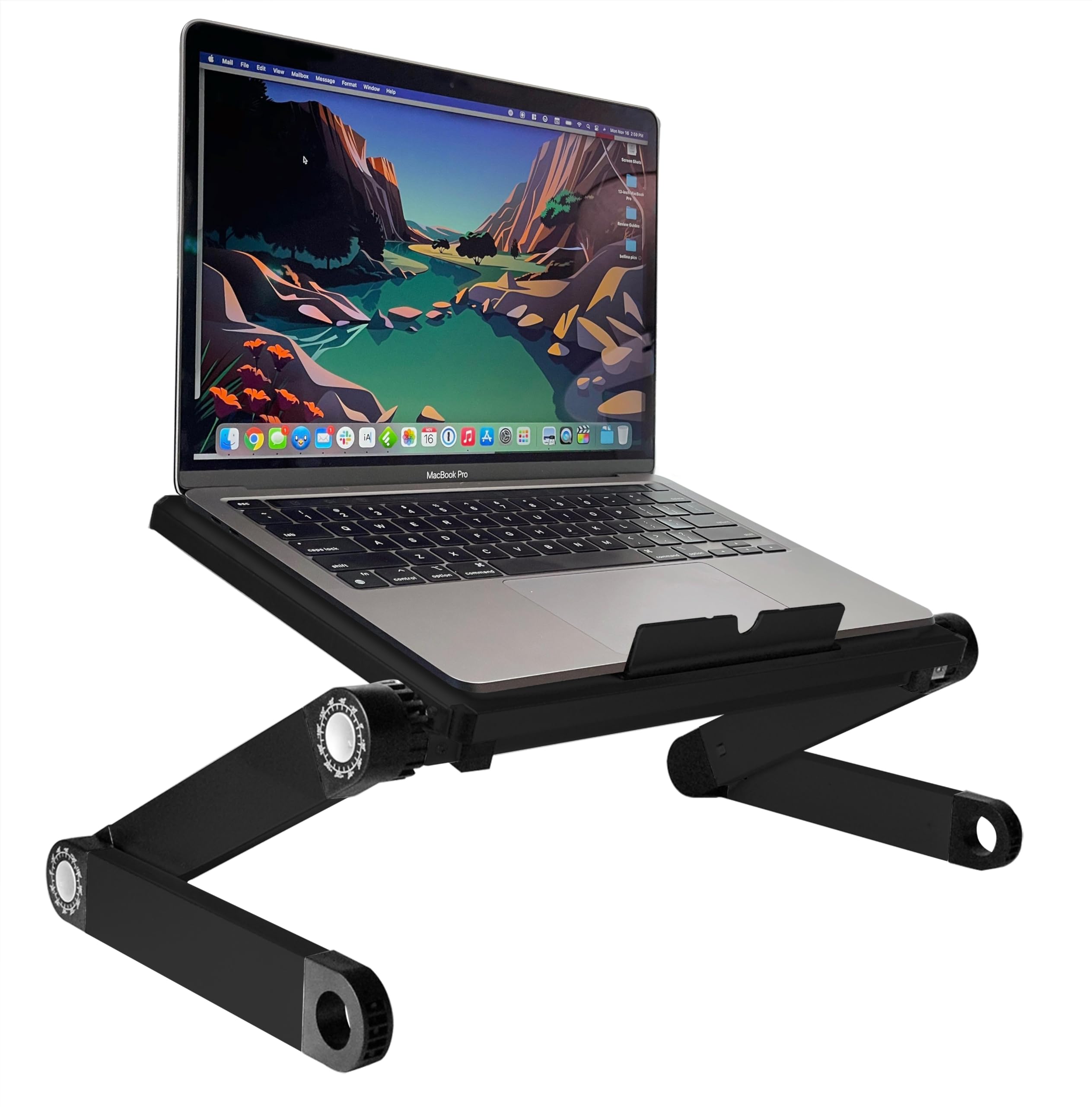 Soporte Para Portátil Sin Marco, Ergonómico, Workez Light, Ajustable - Venta Internacional.