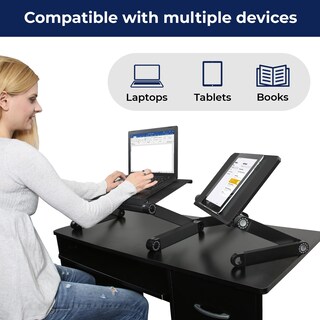 Foto 2 | Soporte Para Portátil Sin Marco, Ergonómico, Workez Light, Ajustable - Venta Internacional.