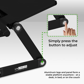 Foto 6 | Soporte Para Portátil Sin Marco, Ergonómico, Workez Light, Ajustable - Venta Internacional.