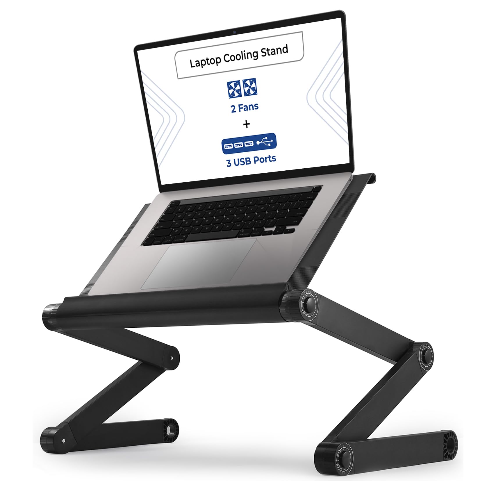 Soporte Para Portátil Uncaged Ergonomics Workez Executive Negro - Venta Internacional.