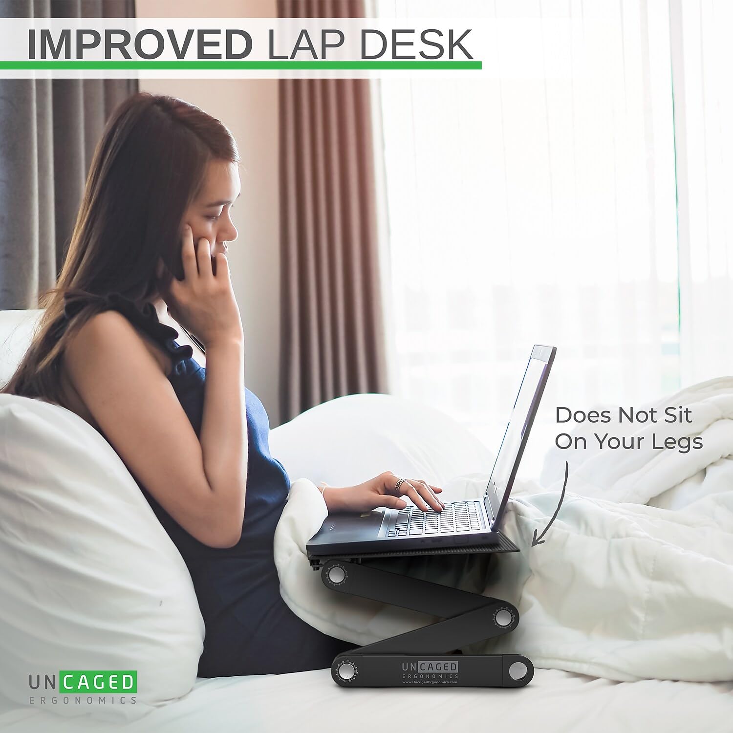 Foto 4 | Soporte para Portátil sin Carcasa Ergonomía Workez Altura Ajustable - Venta Internacional