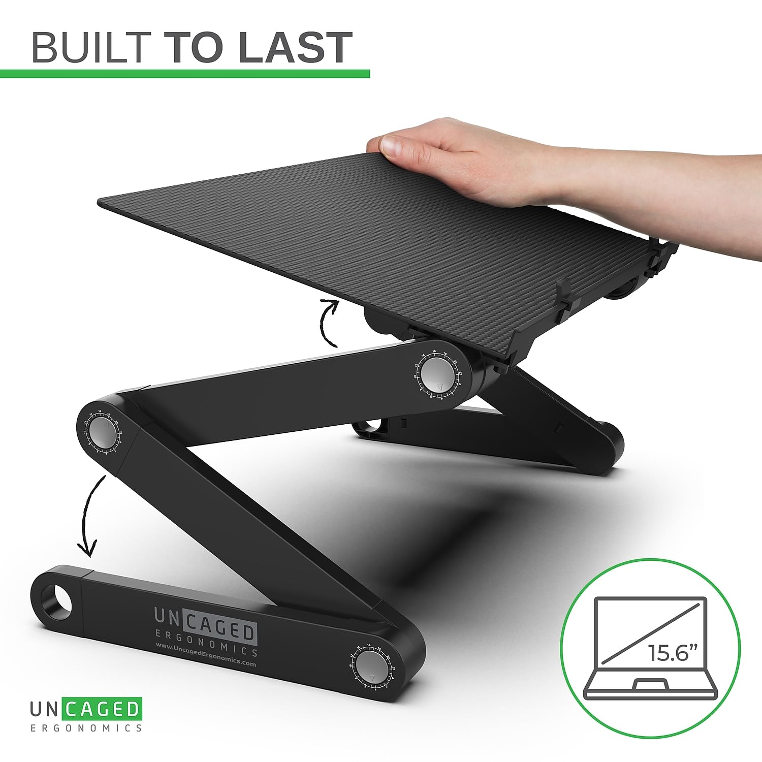 Foto 8 pulgar | Soporte para Portátil sin Carcasa Ergonomía Workez Altura Ajustable - Venta Internacional