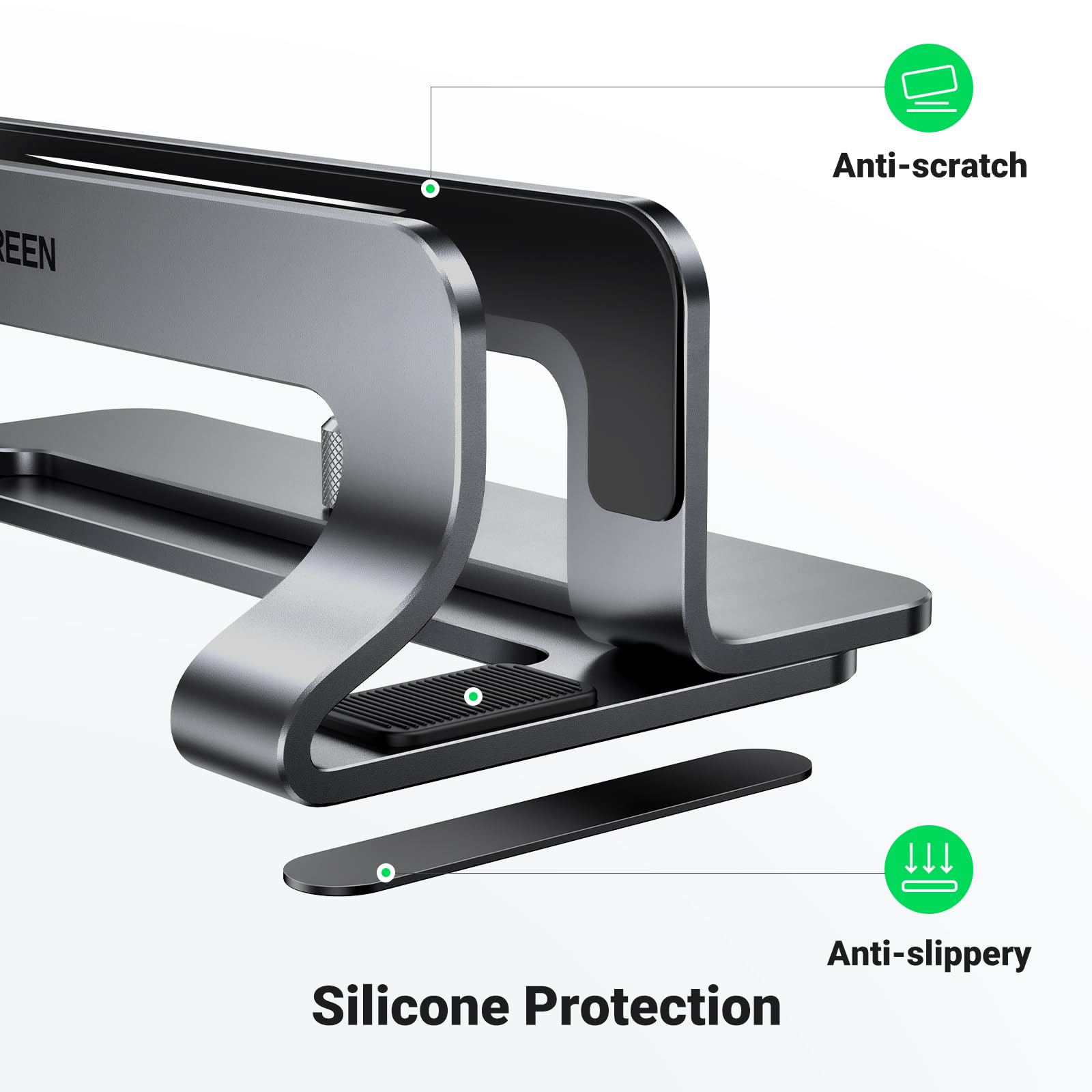 Foto 5 pulgar | Soporte Vertical para Portátil Ugreen para MacBook de Hasta 17,3 Pulgadas - Venta Internacional