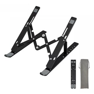 Foto 2 | Base Soporte Plegable para Laptop Eo Safe Imports ESI-17305 Negro Portátil y Ajustable