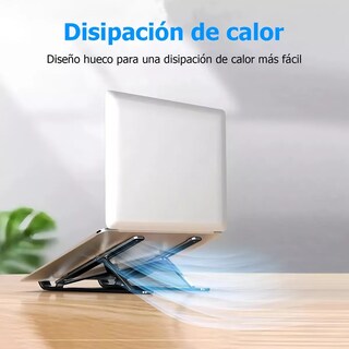 Foto 4 | Base Soporte Plegable para Laptop Eo Safe Imports ESI-17305 Negro Portátil y Ajustable