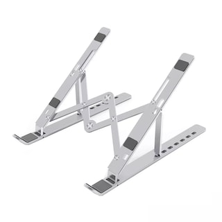 Foto 1 | Soporte para Laptop Plegable Portátil Y Ajustable Eo Safe Imports Esi-17306 Plata