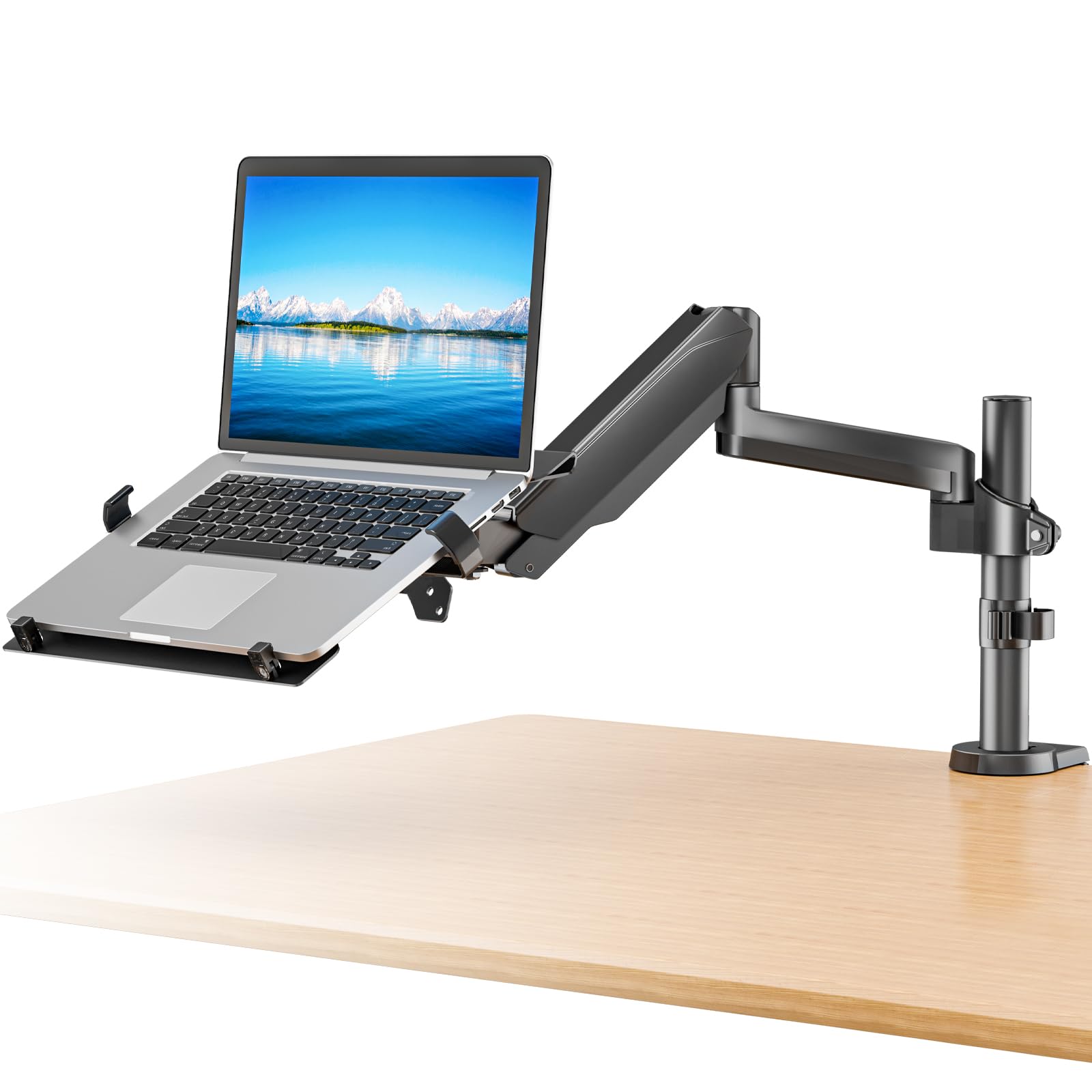 Soporte Para Portátil Wali Gsdm001lp Premium Spring 10-15.6'' Negro - Venta Internacional.