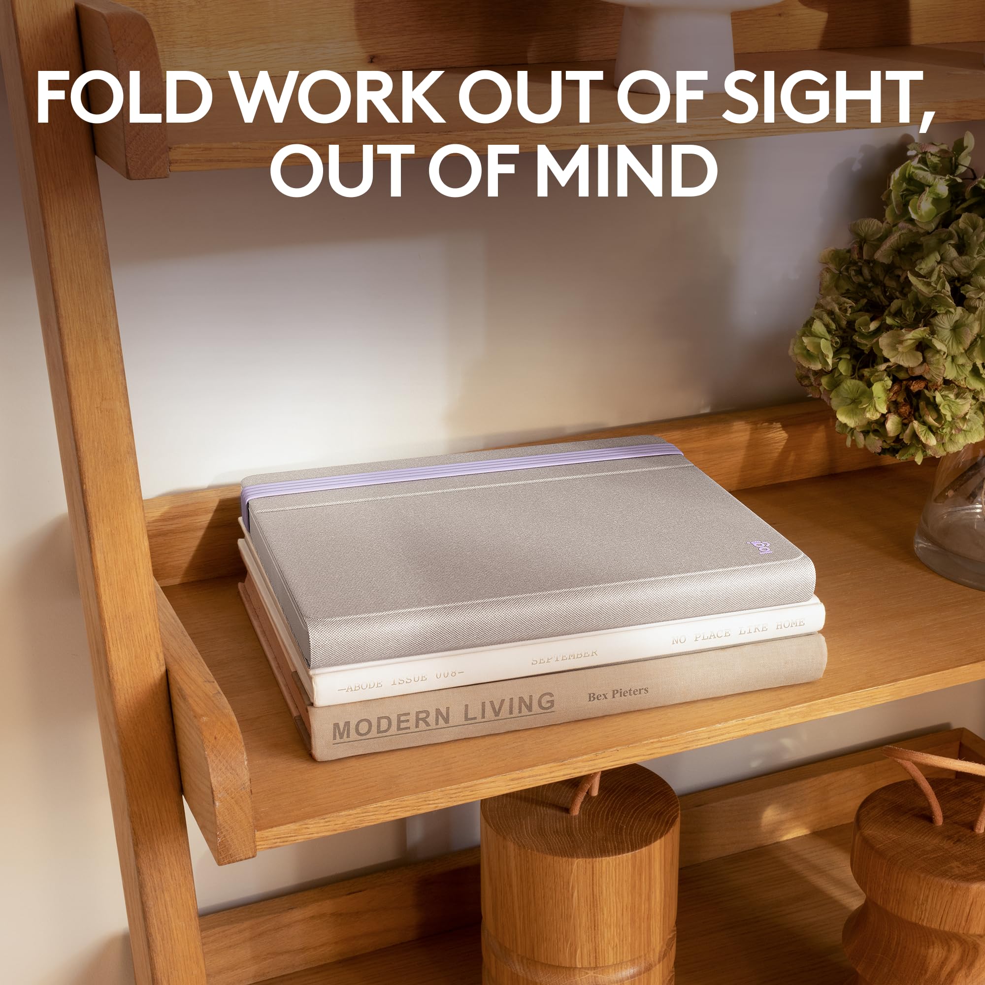 Foto 4 | Kit De Escritorio Plegable Logitech Casa Work From Home Con Soporte Para Portátil - Venta Internacional.