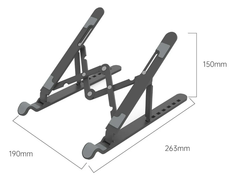Foto 3 pulgar | Soporte Xtellar Elevador Plegable Para Portátil Color Negro