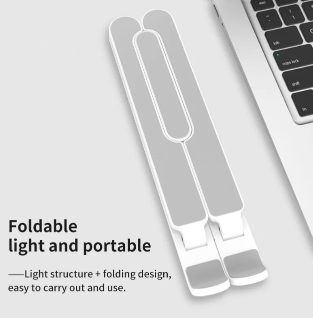 Foto 2 | Base Xtellar Soporte Portátil - Laptop Plegable Color Blanco