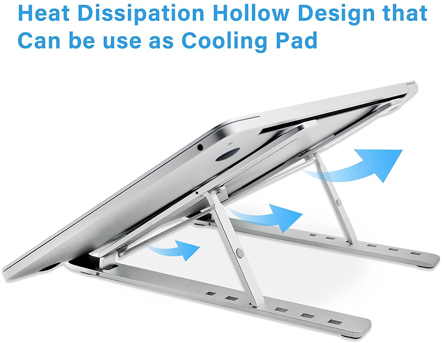 Foto 2 | Soporte Para Portátil Jieyou, Plegable, Ajustable, De Aluminio Ventilado - Venta Internacional.