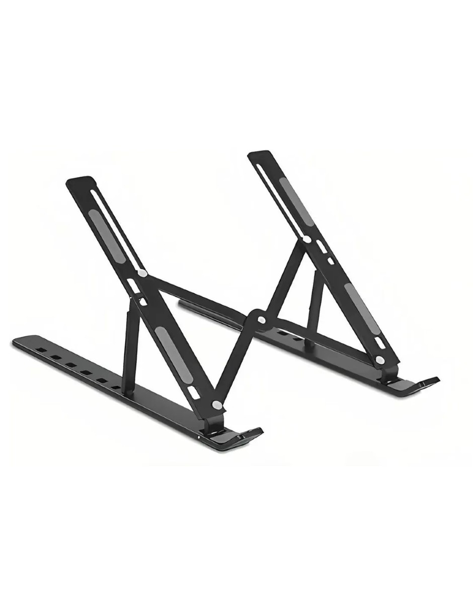 Foto 2 | Soportes Para Portátiles Plegables Negro + Gratis Termo Güish  De Regalo