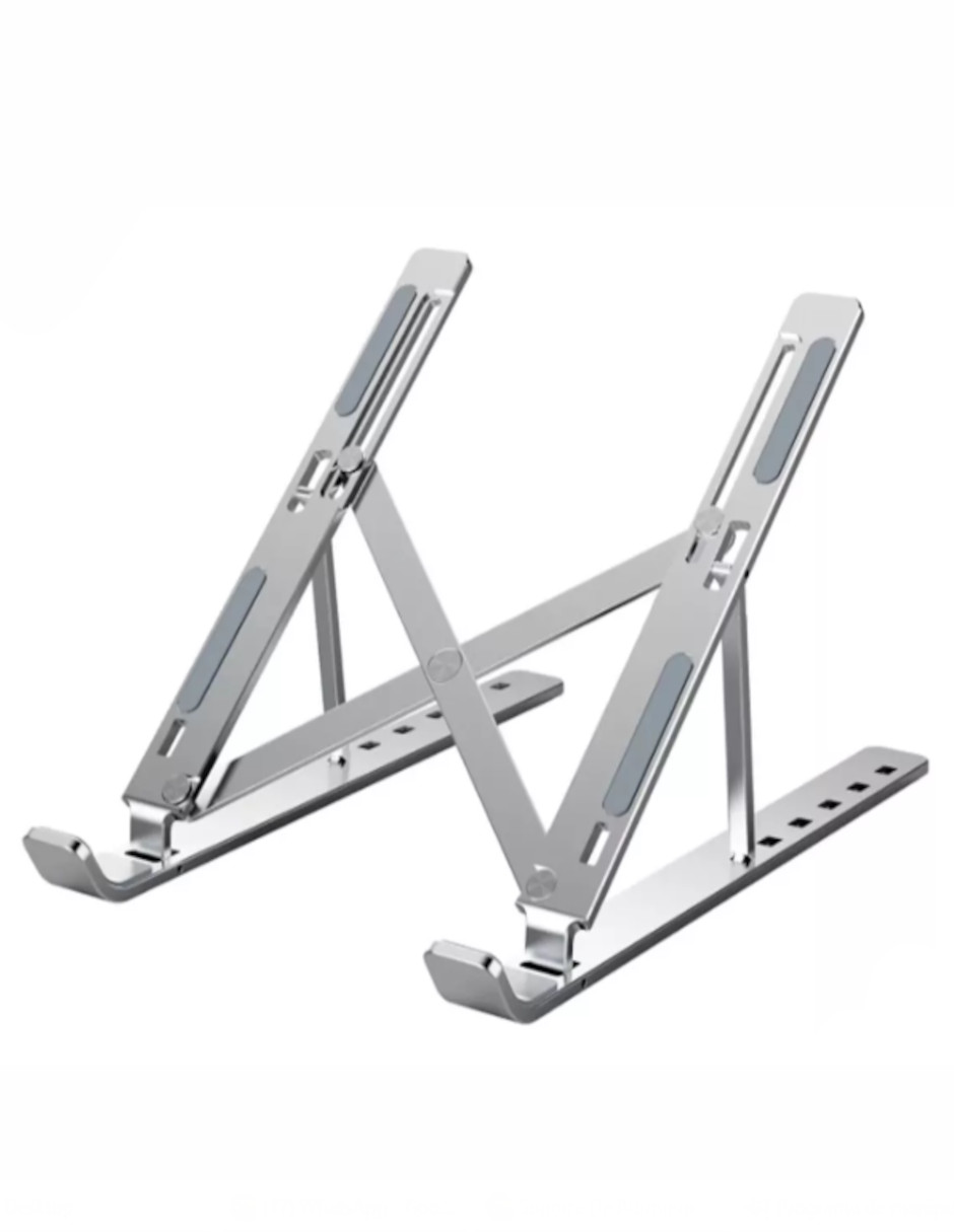 Foto 3 pulgar | Soporte De Aluminio Para Computadora Plegable + Gratis Termo Güish De Regalo