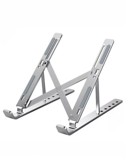 Foto 2 | Soporte De Aluminio Para Computadora Plegable + Gratis Termo Güish De Regalo