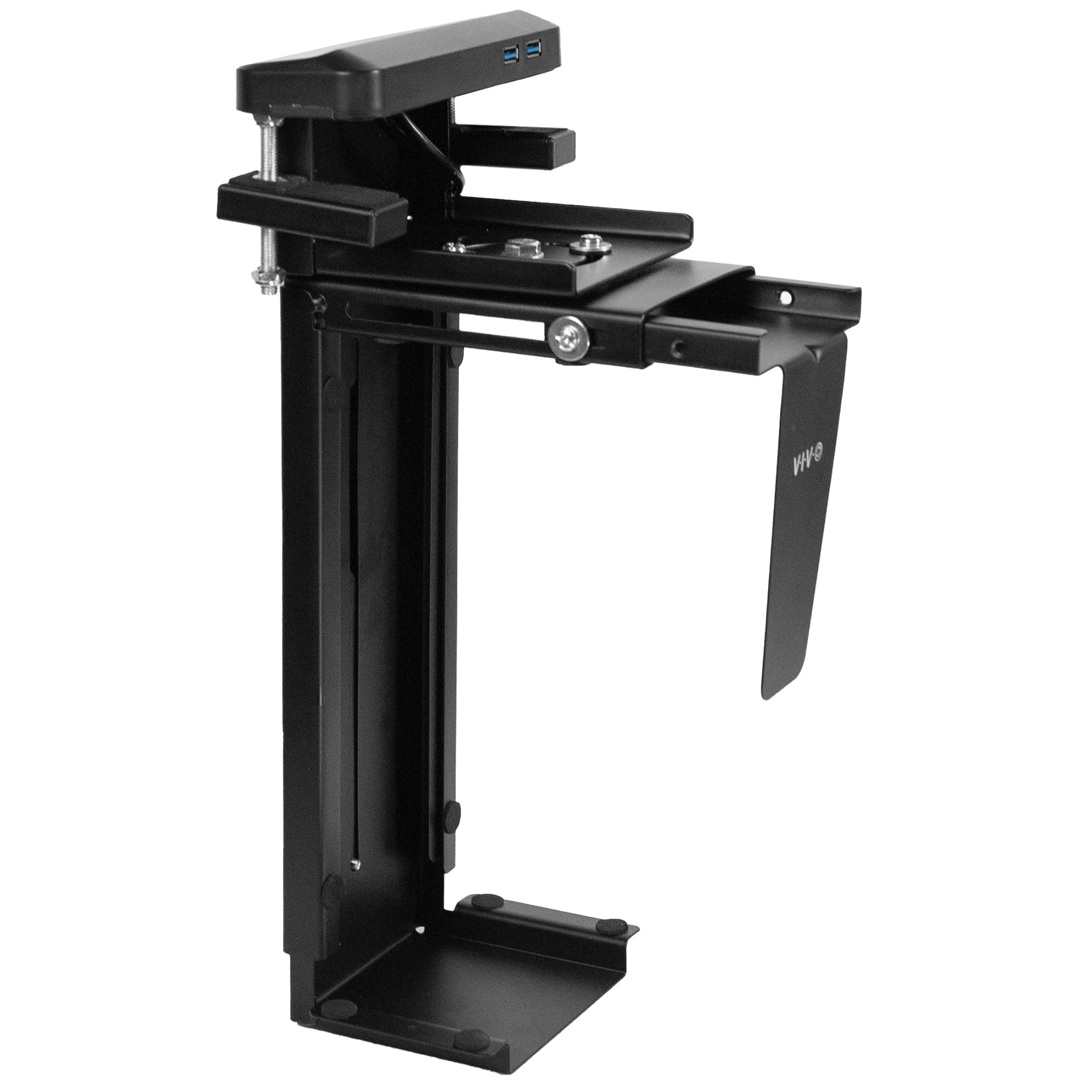 Foto 2 pulgar | Soporte Para Pc Vivo Mount-pc10bu Con Abrazadera Ajustable Para Escritorio/pared - Venta Internacional.