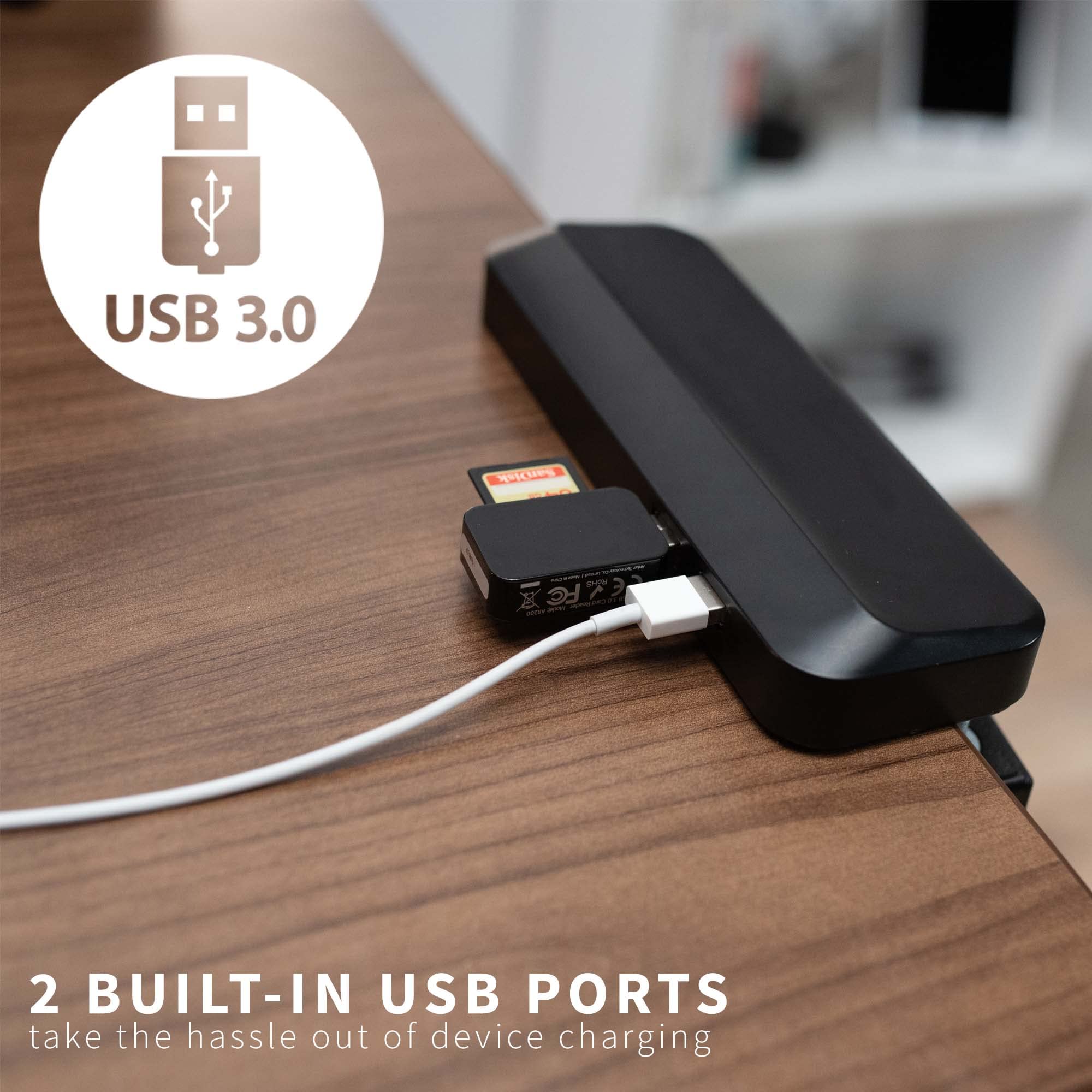 Foto 7 pulgar | Soporte Para Pc Vivo Mount-pc10bu Con Abrazadera Ajustable Para Escritorio/pared - Venta Internacional.