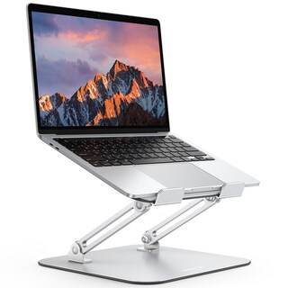Foto 1 | Soporte Para Portátil Omoton Ergonómico De Metal Ajustable Plateado - Venta Internacional.