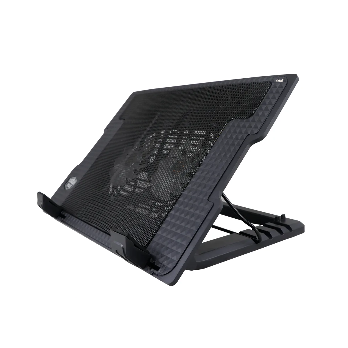 Foto 1 | Base Enfriadora 2 Ventiladores 3 Posiciones Laptop Lab.g Negro