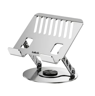 Foto 1 | Base Soporte Para Laptop/tableta Portátil Ajustable Plata Base Redonda