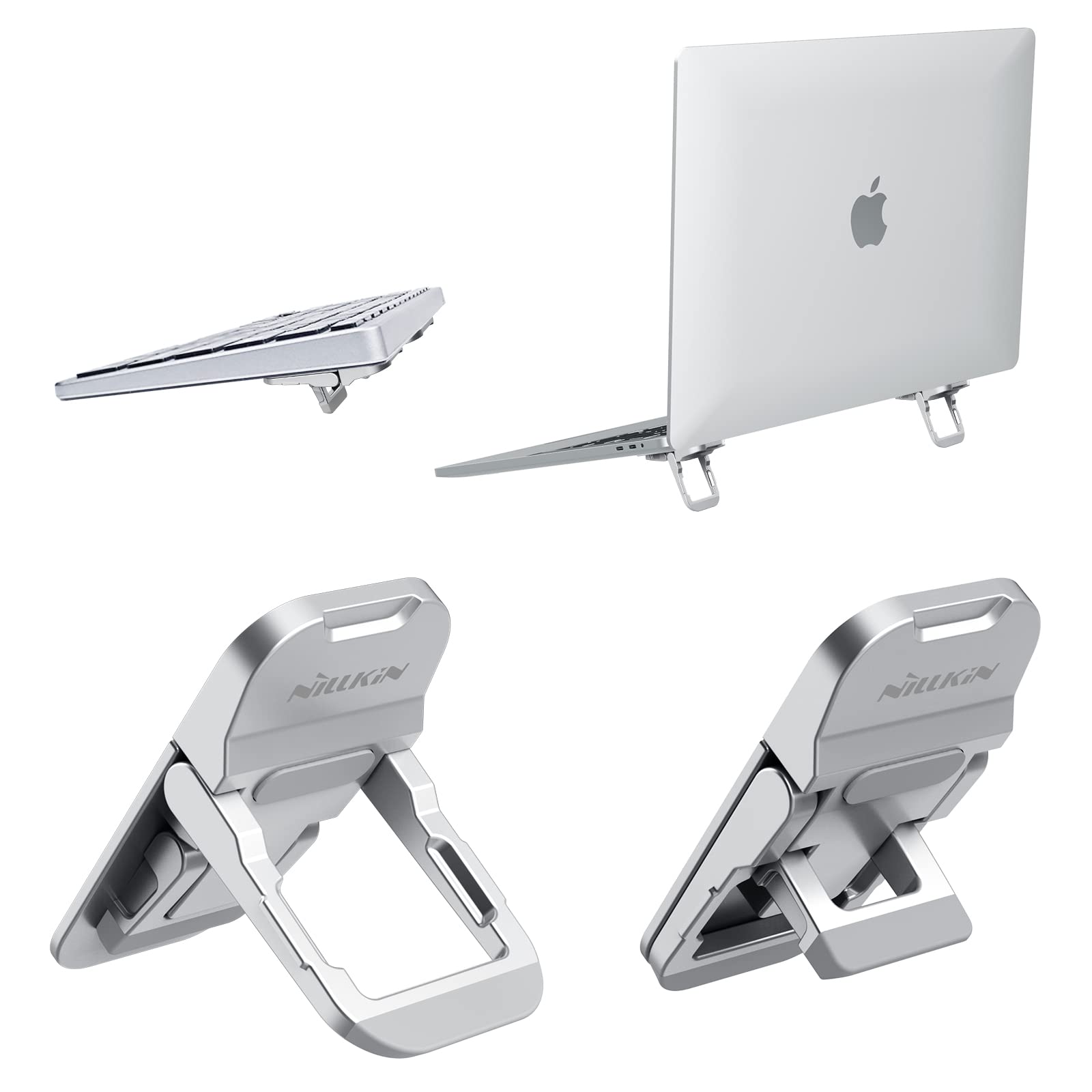 Soporte Portátil Nillkin Bolster Plus De Aleación De Zinc Plateado - Venta Internacional.