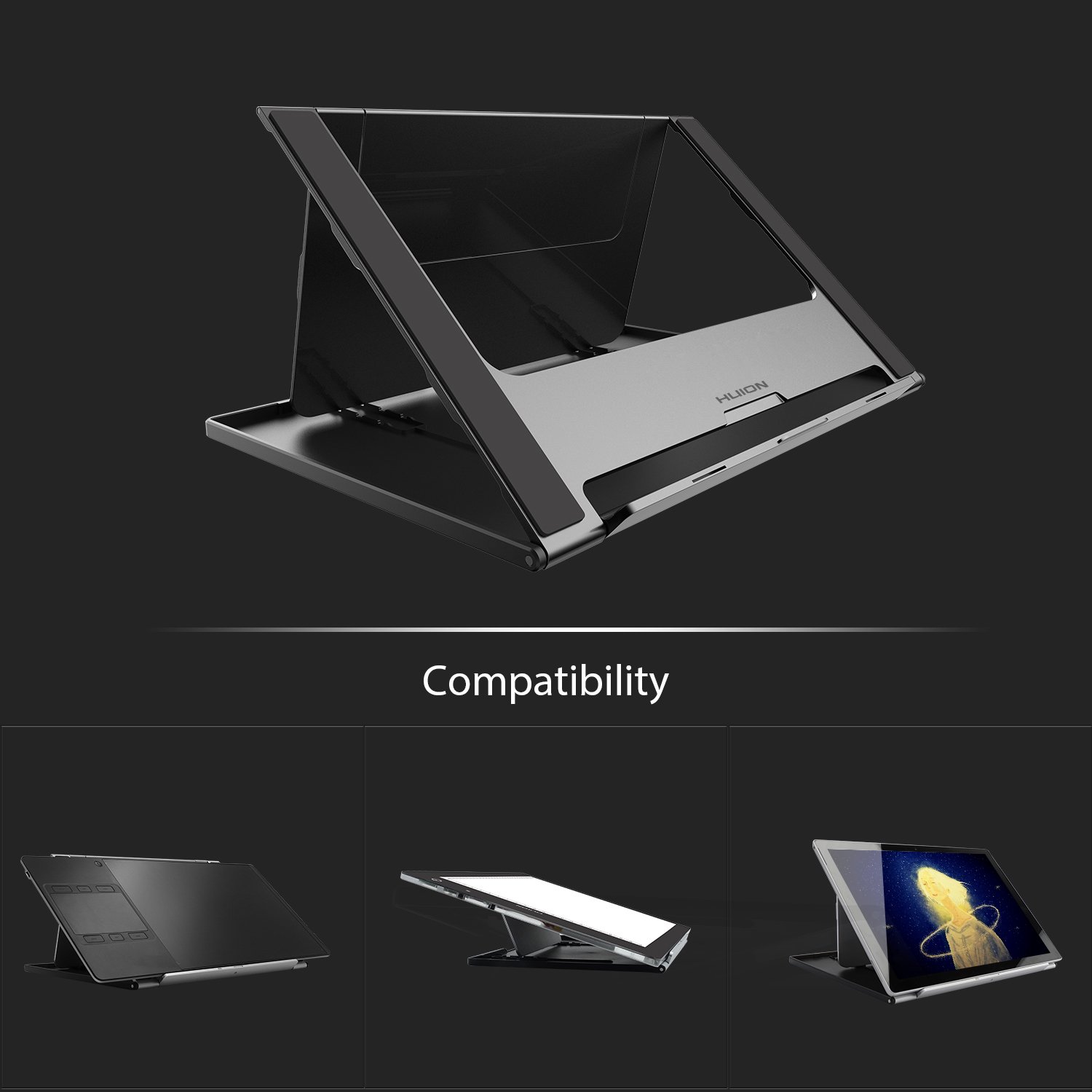 Foto 5 | Soporte Para Tableta De Dibujo Huion St200 Para Portátil De 10 A 16 Pulgadas - Venta Internacional.