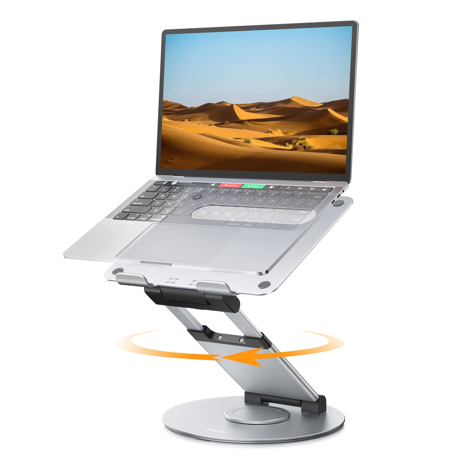 Soporte Para Portátil Nulaxy Telescópico 360 Giratorio Ls18 Plateado - Venta Internacional.