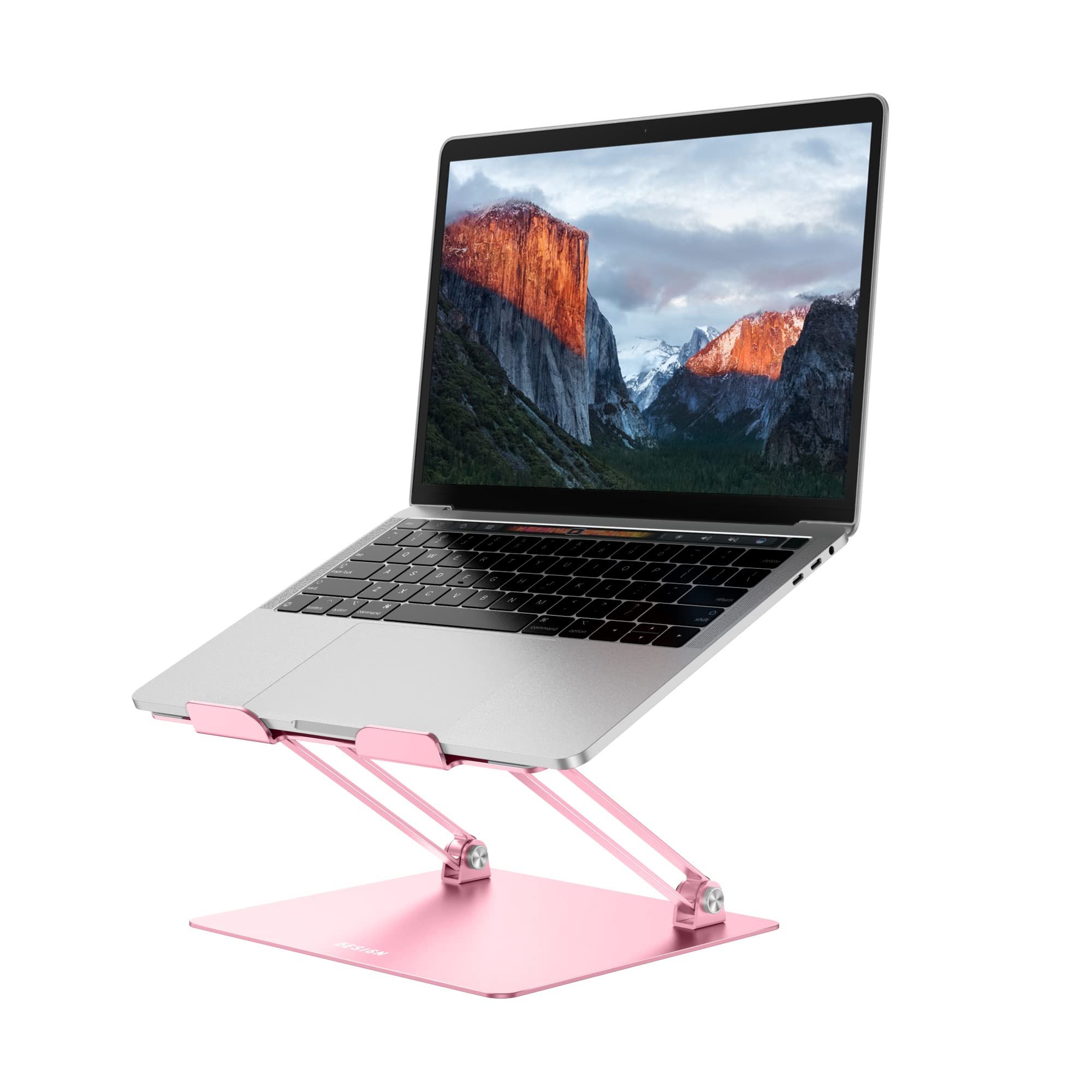 Foto 2 | Soporte Ergonómico Para Portátil Besign Ls10 De Aluminio Para 10-14 Pulgadas  Color Rosa - Venta Internacional.