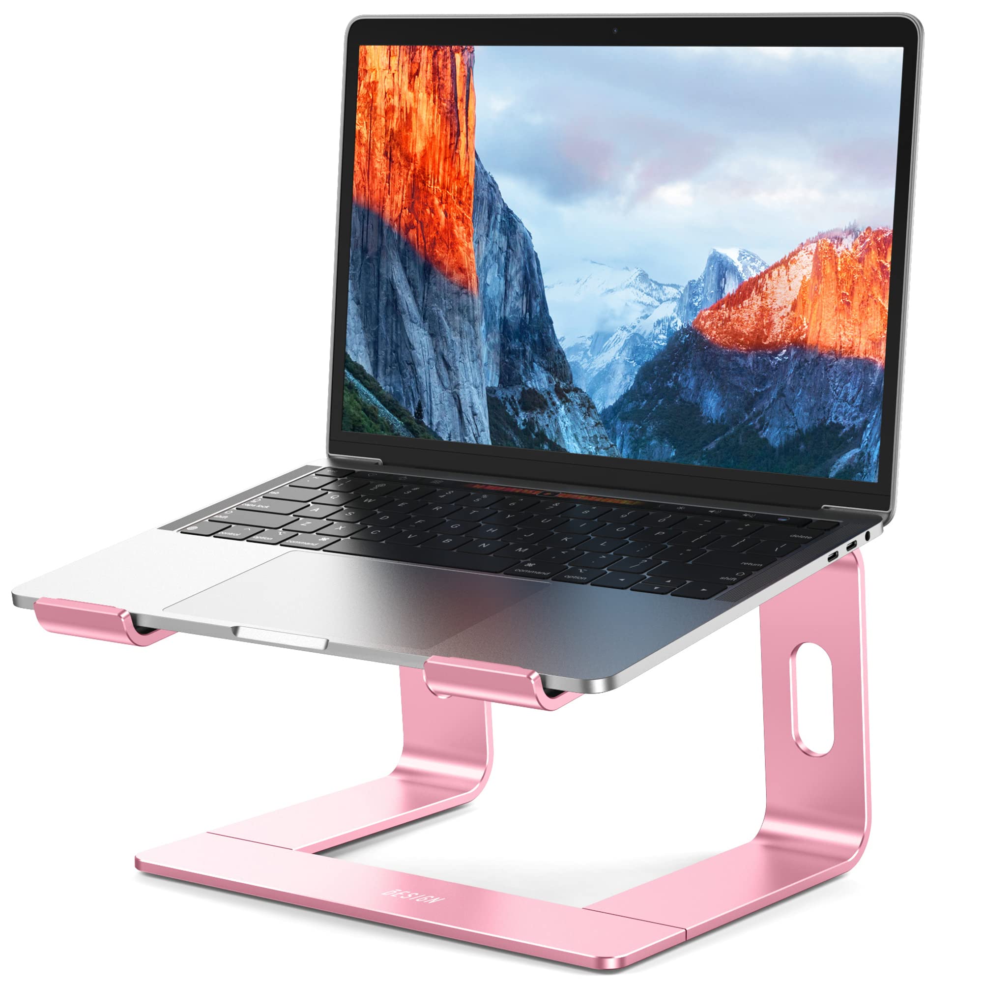 Soporte Para Portátil Besign Ls03 Ergonómico De Aluminio Rosa De 10 A 15 6 Pulgadas - Venta Internacional.