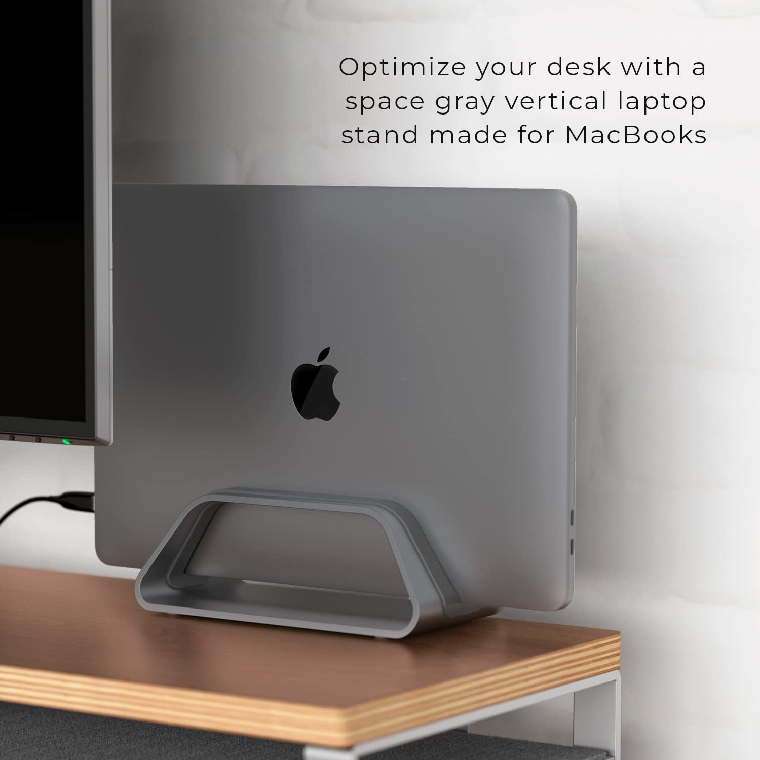 Foto 7 pulgar | Soporte Vertical Para Portátil Humancentric Macbook Pro/air Space Grey - Venta Internacional.