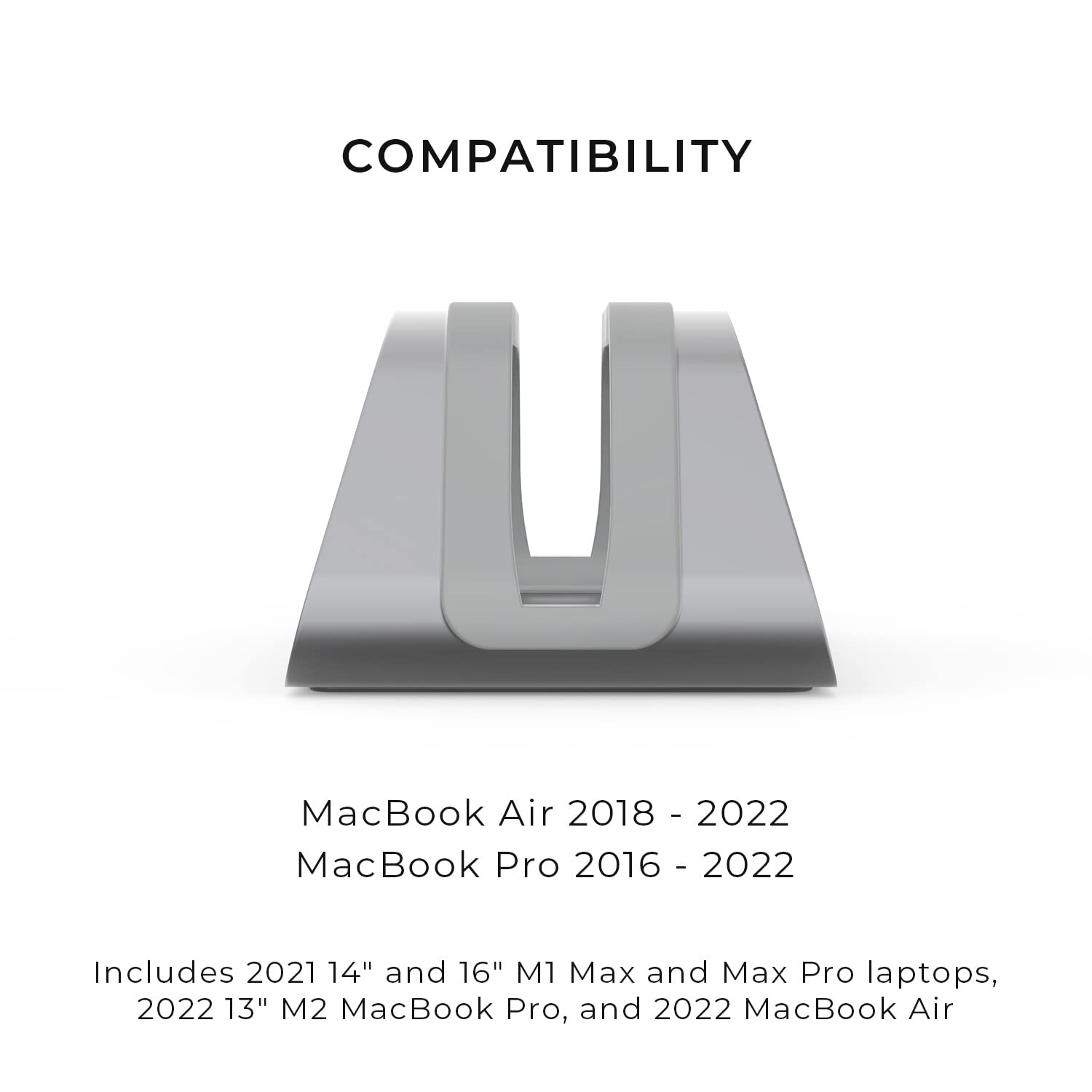 Foto 8 pulgar | Soporte Vertical Para Portátil Humancentric Macbook Pro/air Space Grey - Venta Internacional.