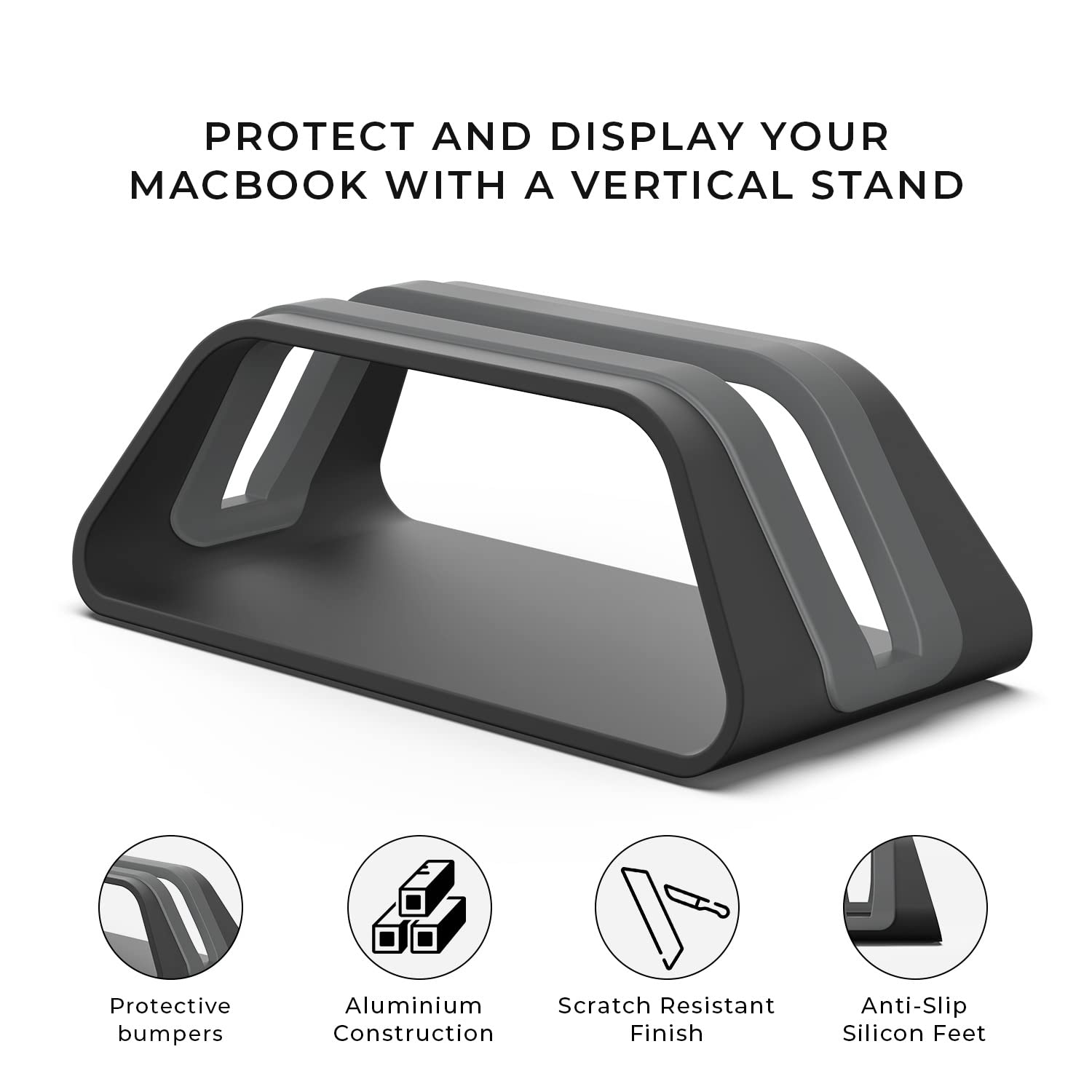 Foto 3 pulgar | Soporte Vertical Para Portátil Humancentric Para Macbook Pro/air - Venta Internacional.