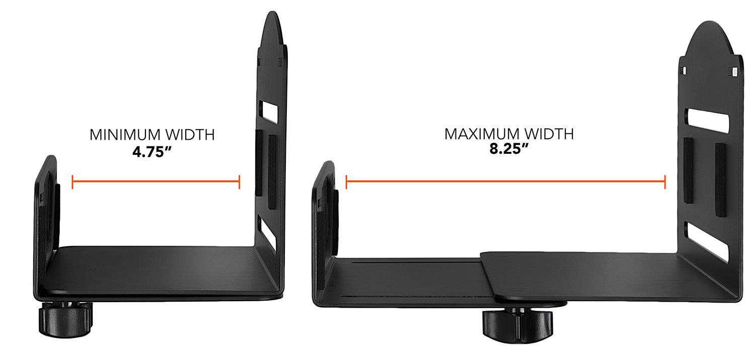 Foto 6 | Soporte De Pared Para Cpu Mount-it! Soporte Para Computadora De Escritorio - Venta Internacional.