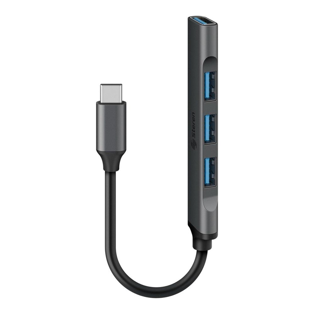 Hub Usb C A 3 Puertos Usb 2.0 / 1 Puerto Usb 3.0