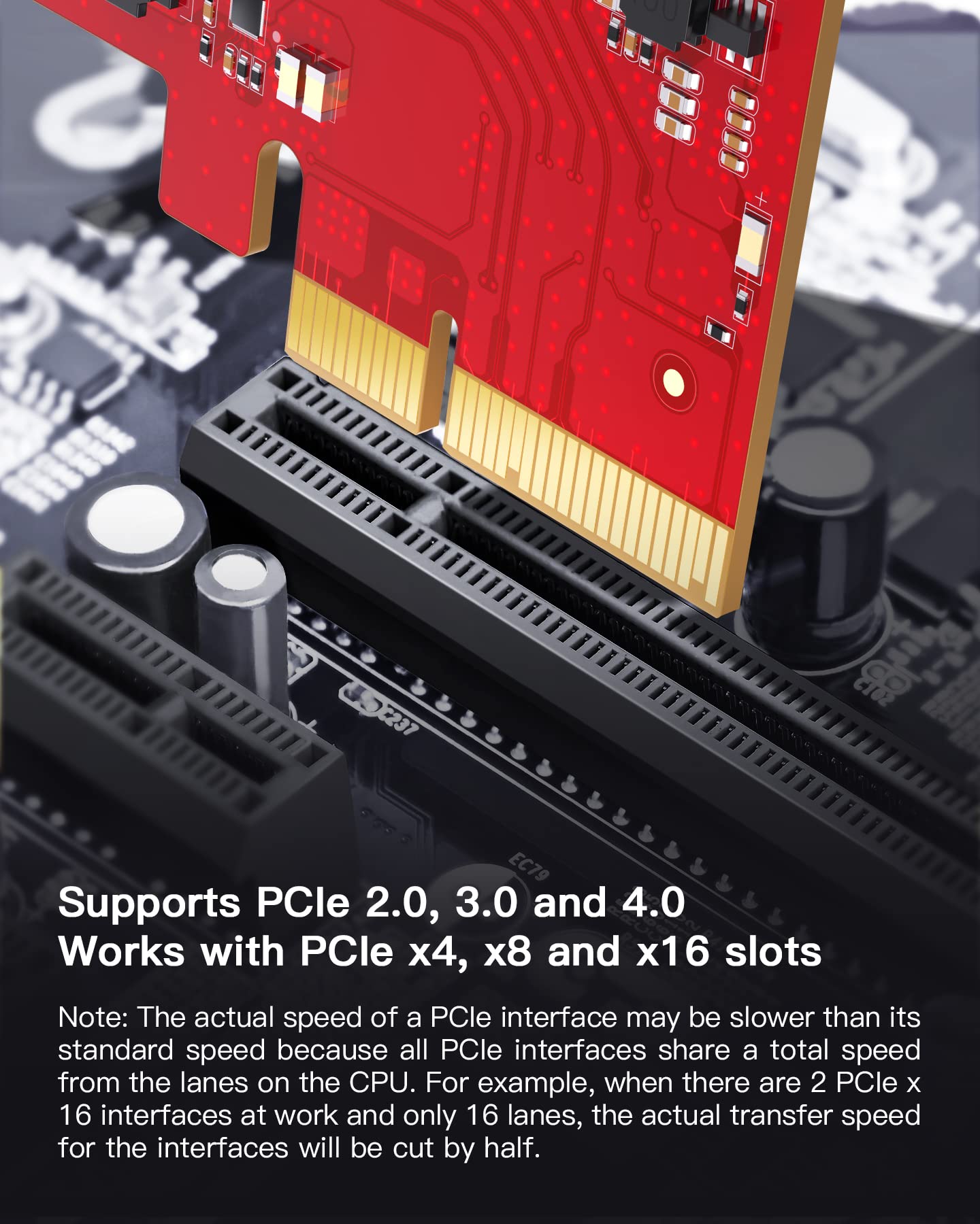 Foto 6 pulgar | Tarjeta Pcie A Usb 3.2 Gen 2 Inateck Redcomets U21 20 Gbps - Venta Internacional.