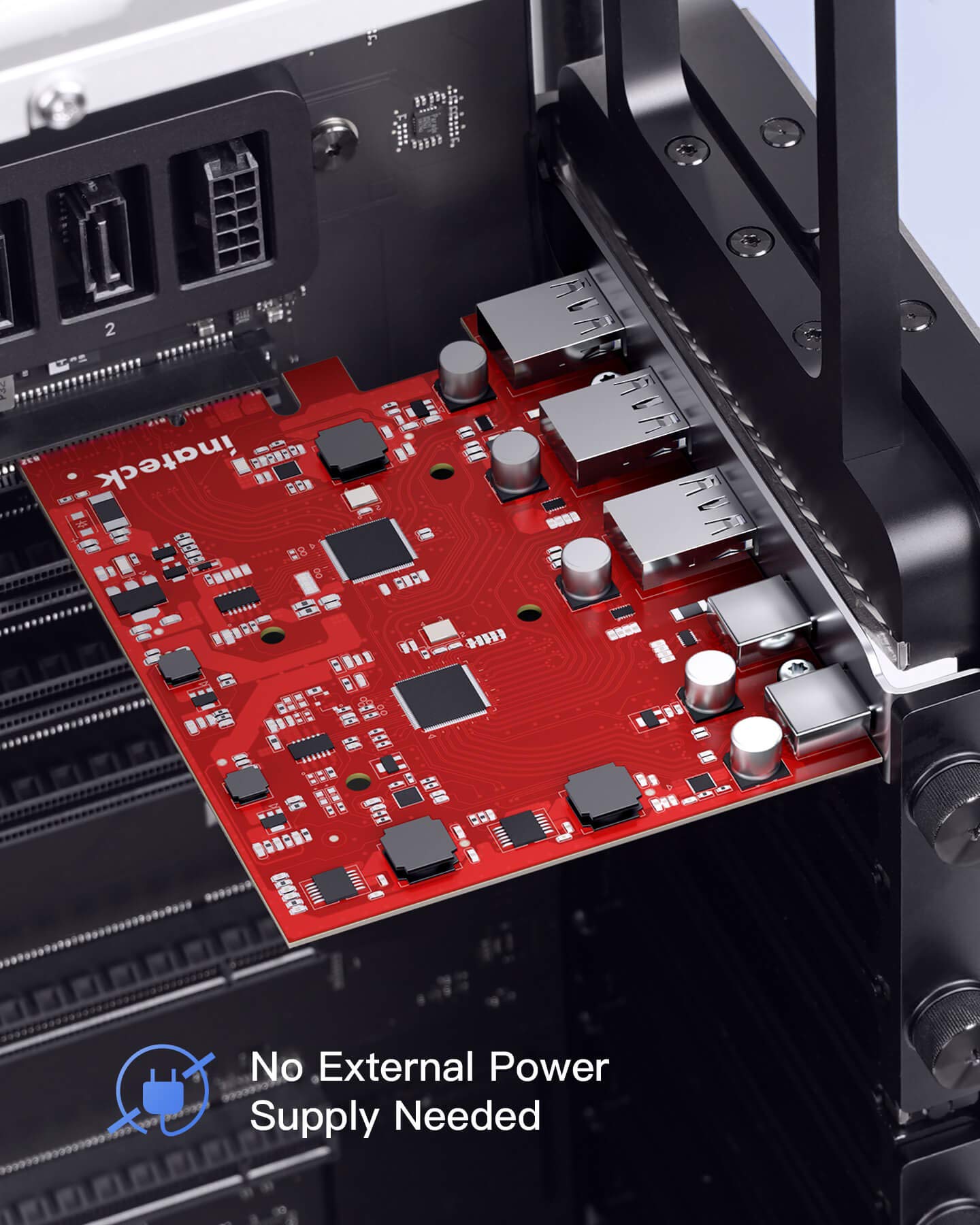 Foto 7 | Tarjeta Pcie A Usb 3.2 Gen 2 Inateck Redcomets U21 20 Gbps - Venta Internacional.