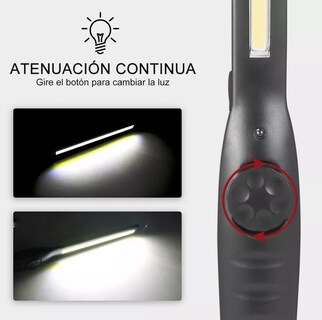 Foto 3 | Lámpara de Mano Belug LED Recargable color Negro para Acampar