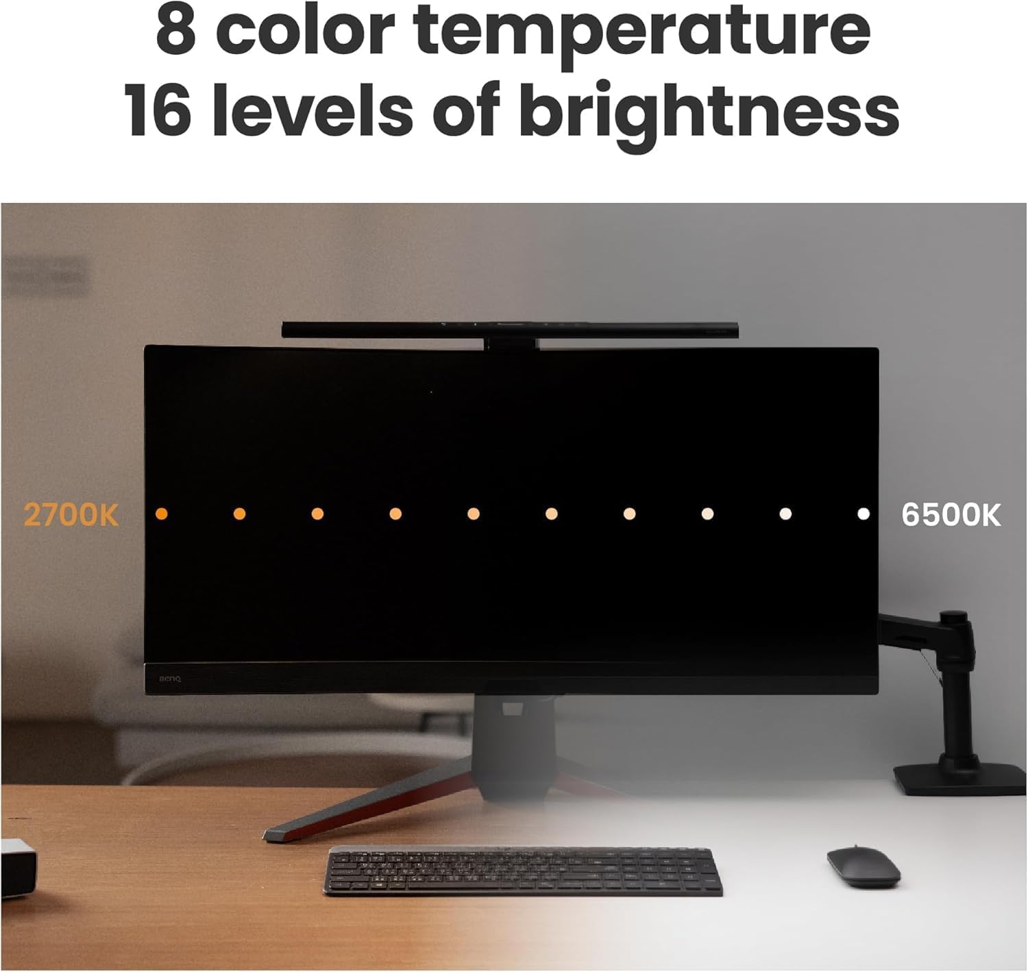 Foto 2 | Barra De Luces Para Monitor Benq Screenbar Pro Led Plateada - Venta Internacional.