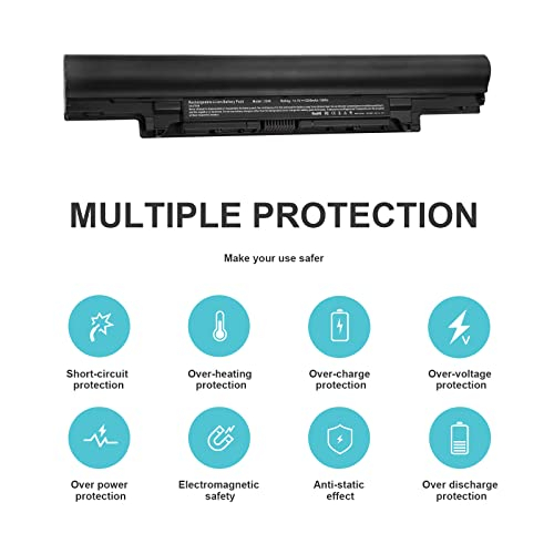 Foto 7 pulgar | Venta Internacional - Batería para Laptop 5MTD8 para Dell V131 Serie 2 Latitude 58wh