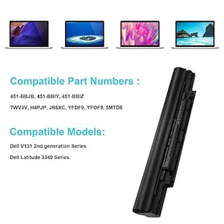 Foto 8 | Venta Internacional - Batería para Laptop 5MTD8 para Dell V131 Serie 2 Latitude 58wh