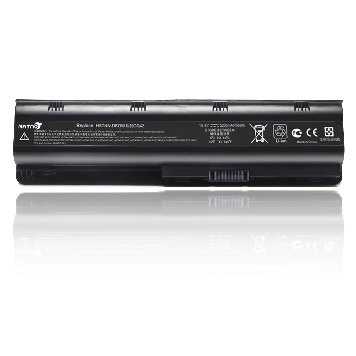 Foto 2 pulgar | Batería Portátil Natno Mu06 Mu09 para Hp Pavilion G6 G7 G62 G72 - Venta Internacional