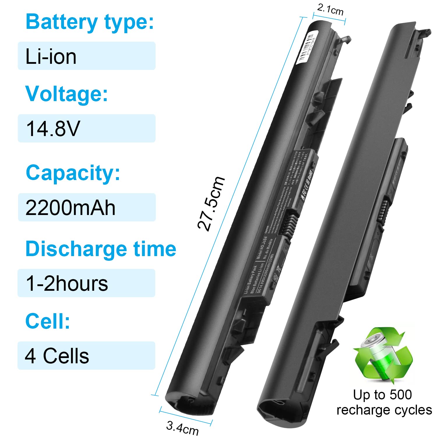 Foto 5 | Batería Portátil Fancy Buying 919700-850 para Hp 15-bs000 15-bw - Venta Internacional