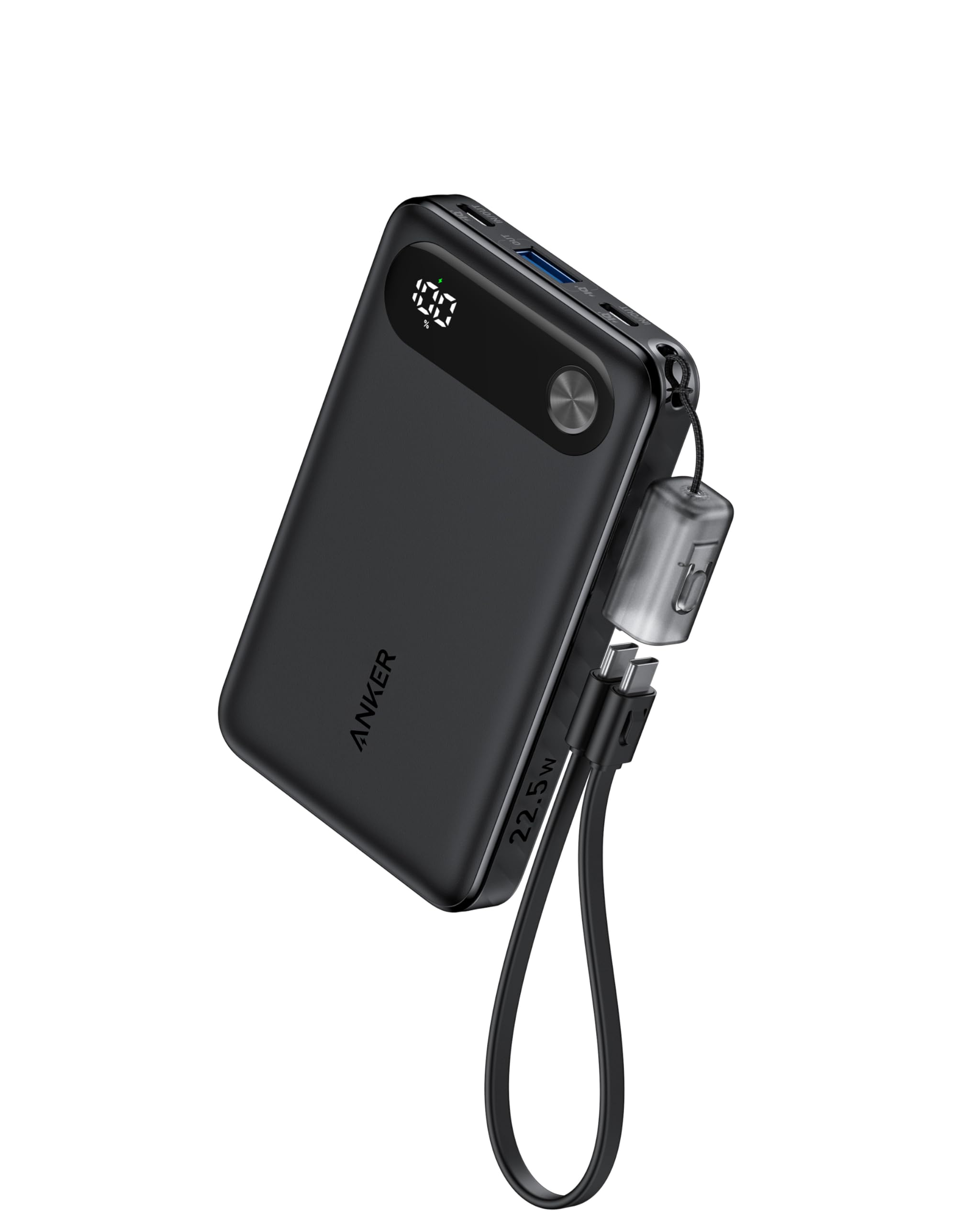 Foto 2 pulgar | Power Bank Anker de 10.000 mAh con Cable USB-C de Salida de 22,5 W - Venta Internacional